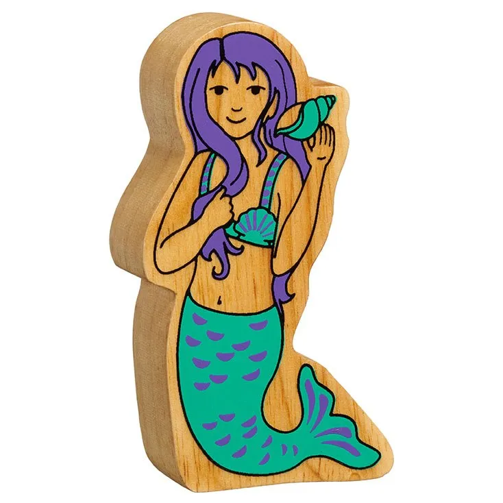 Lanka Kade Natural Green & Purple Mermaid