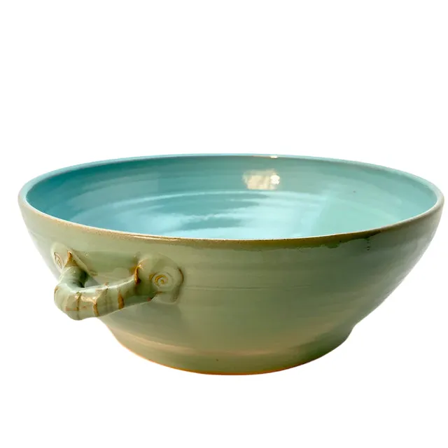 Large Teal Bowl