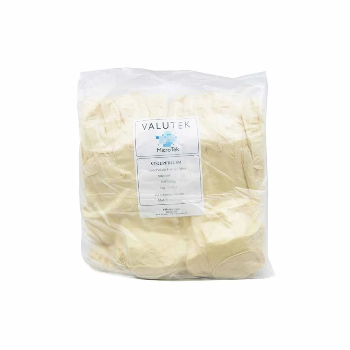 Latex Glove Powder Free Bagged 12" Cuff | Case of 1000 gloves