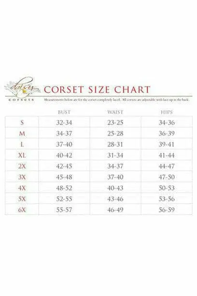 Lavish Gold Brocade Open Cup Waist Cincher