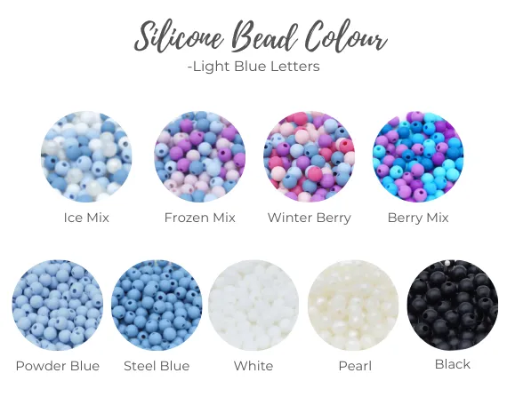 Light Blue Personalized Bracelet Kit