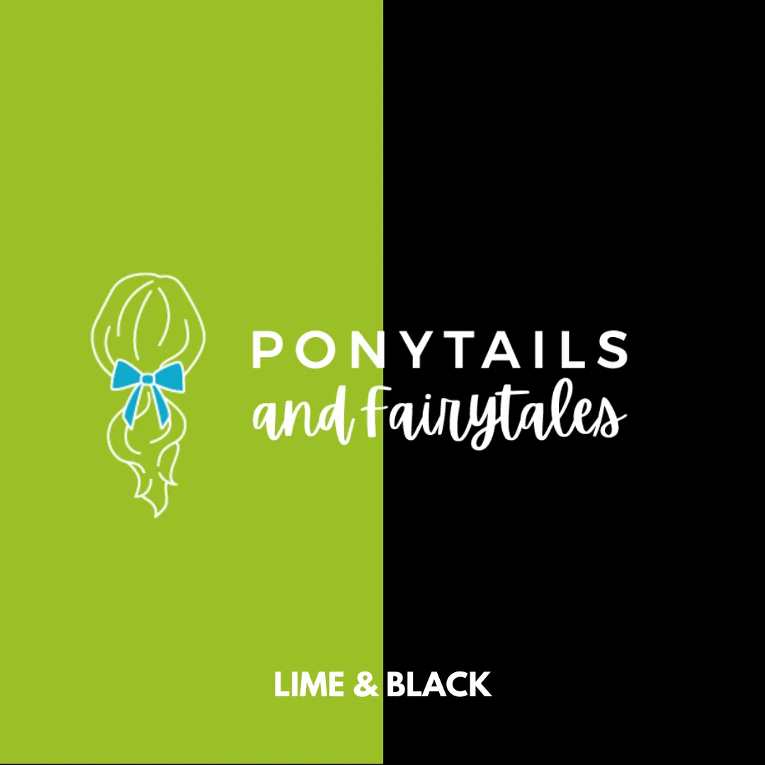 Lime & Black Hair Accessories