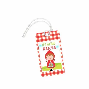 Little Red Riding Hood Luggage Tag