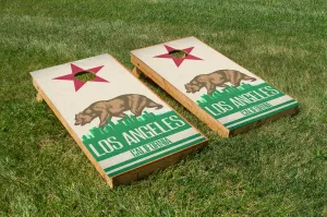 Los Angeles State Flag Skyline
