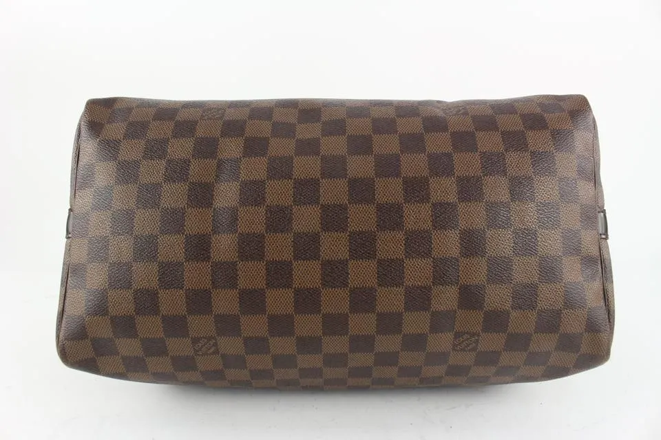Louis Vuitton Damier Ebene Speedy Bandouliere 35 with Strap 112lv21