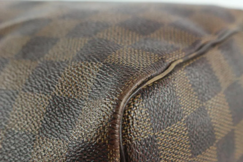 Louis Vuitton Damier Ebene Speedy Bandouliere 35 with Strap 112lv21