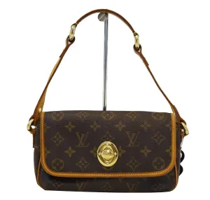 LOUIS VUITTON Monogram Brown Tikal PM Shoulder Bag