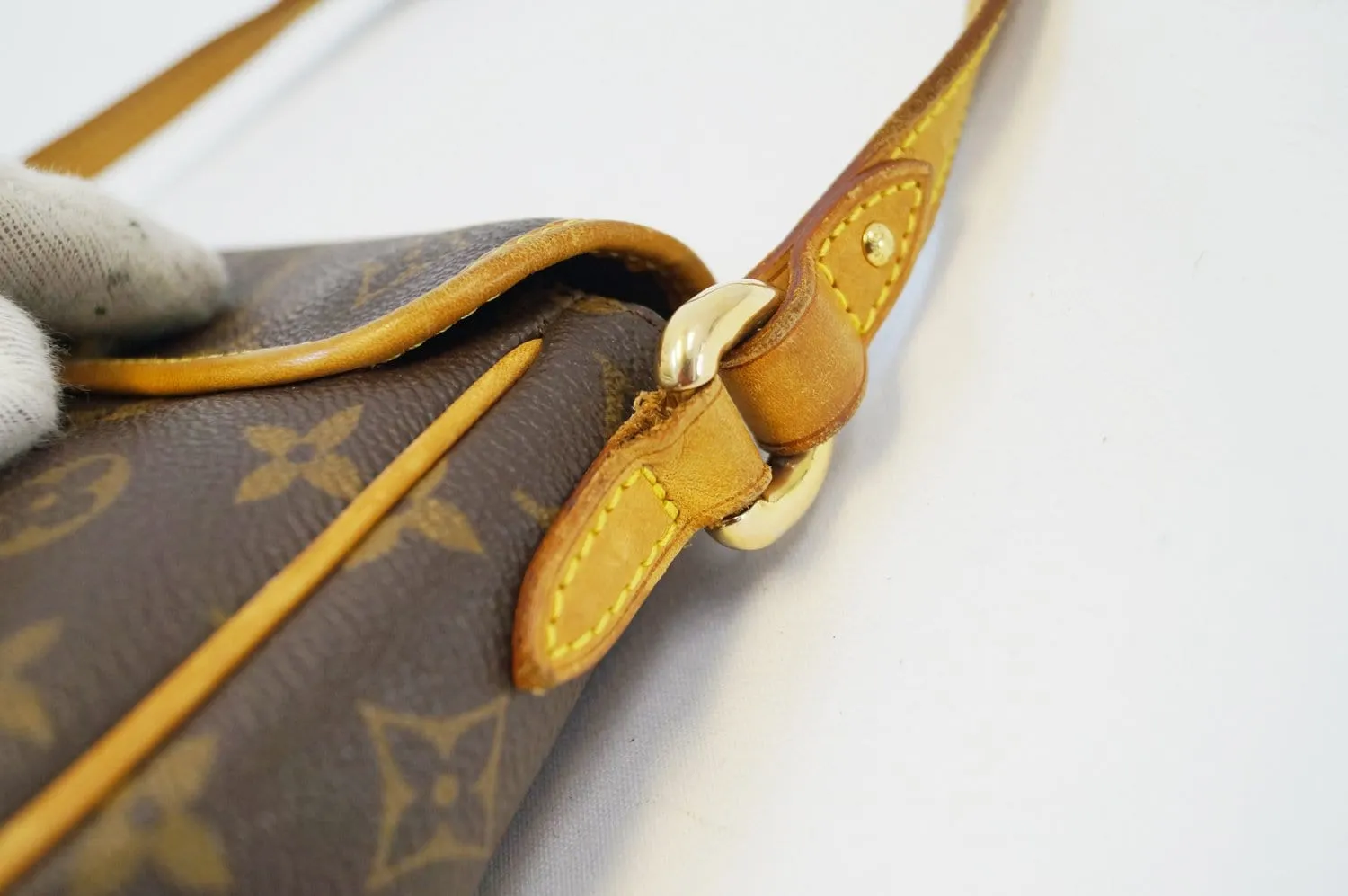 LOUIS VUITTON Monogram Brown Tikal PM Shoulder Bag