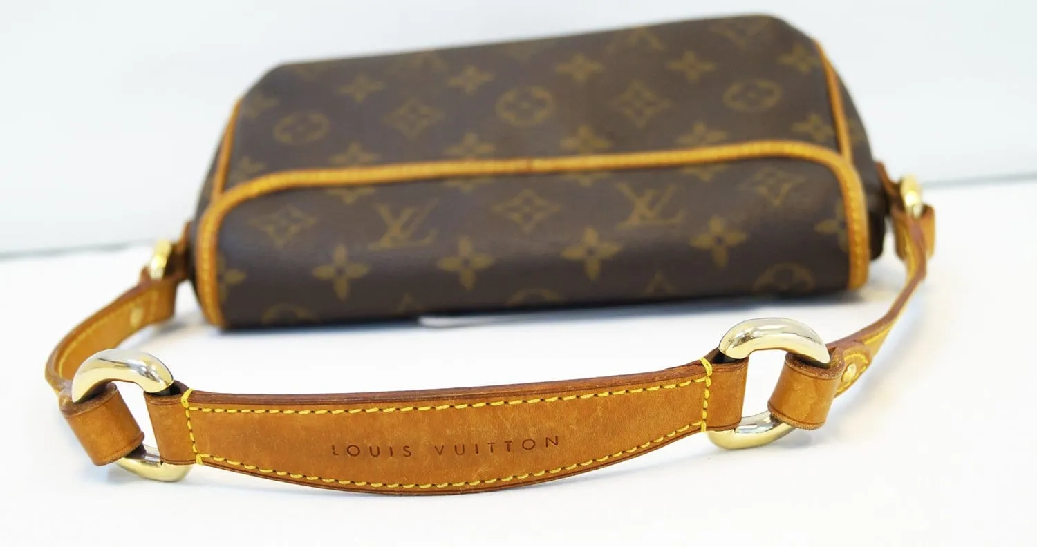 LOUIS VUITTON Monogram Brown Tikal PM Shoulder Bag
