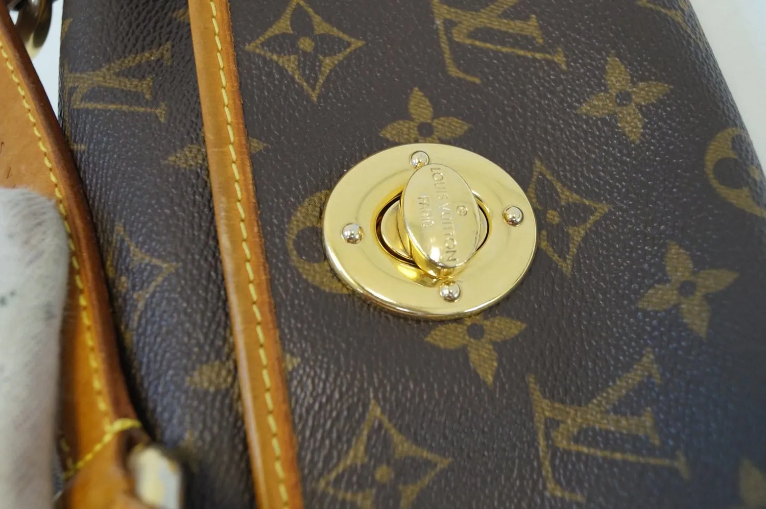 LOUIS VUITTON Monogram Brown Tikal PM Shoulder Bag