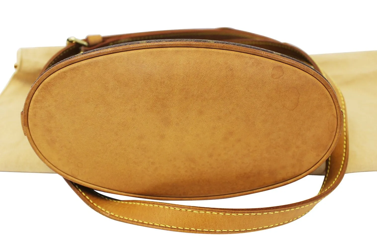 LOUIS VUITTON Monogram Canvas Drouot Brown Shoulder Bag