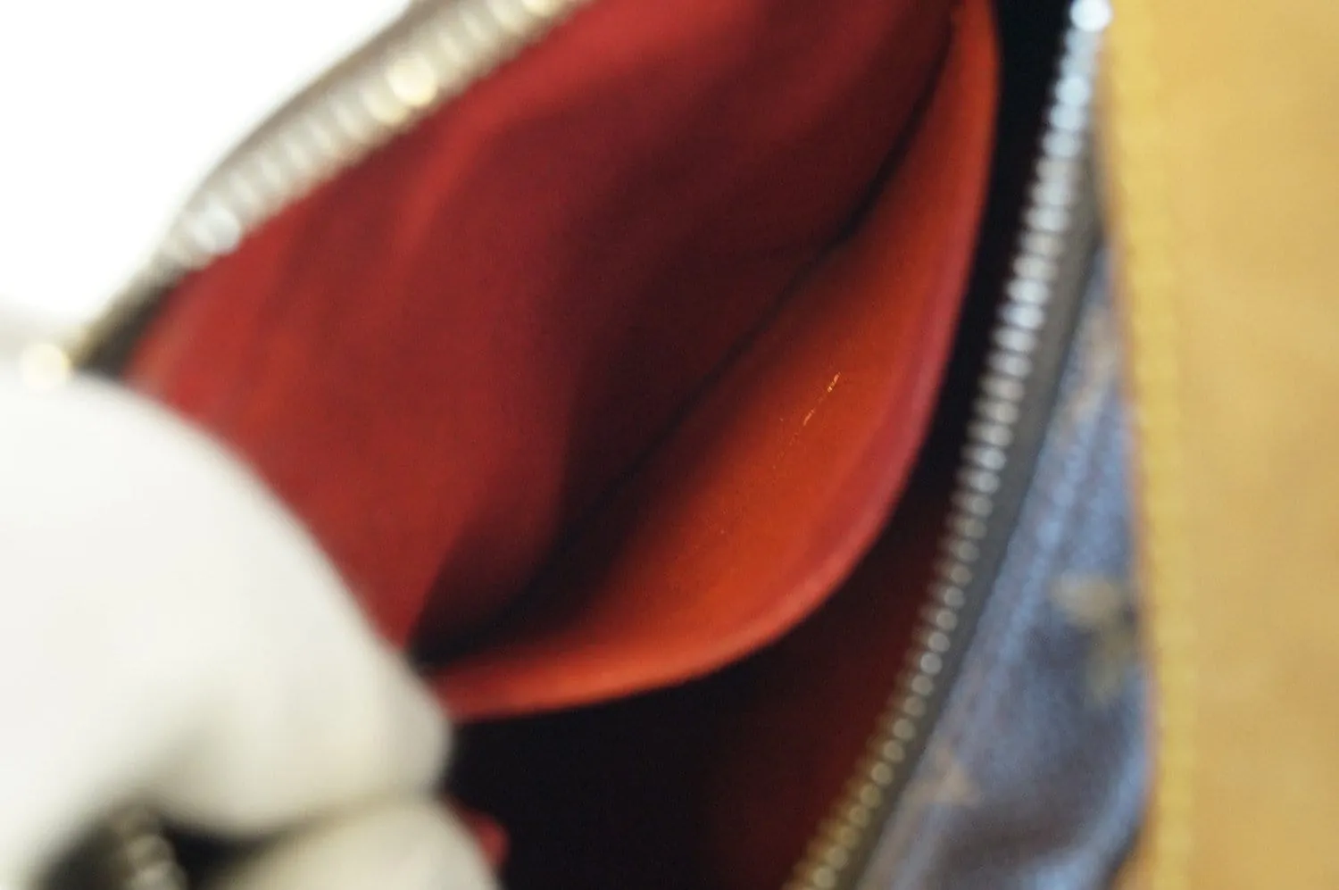 LOUIS VUITTON Monogram Croissant MM Shoulder Bag
