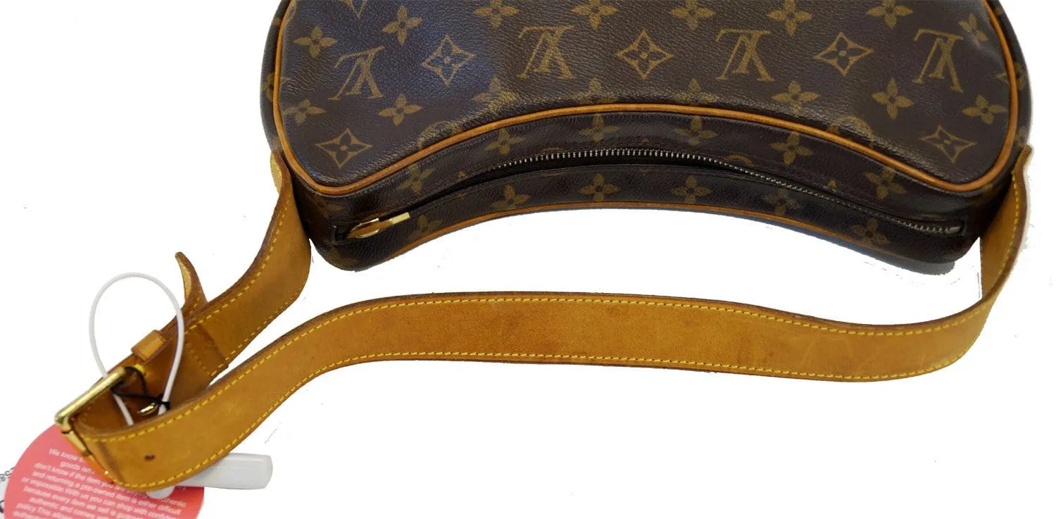 LOUIS VUITTON Monogram Croissant MM Shoulder Bag