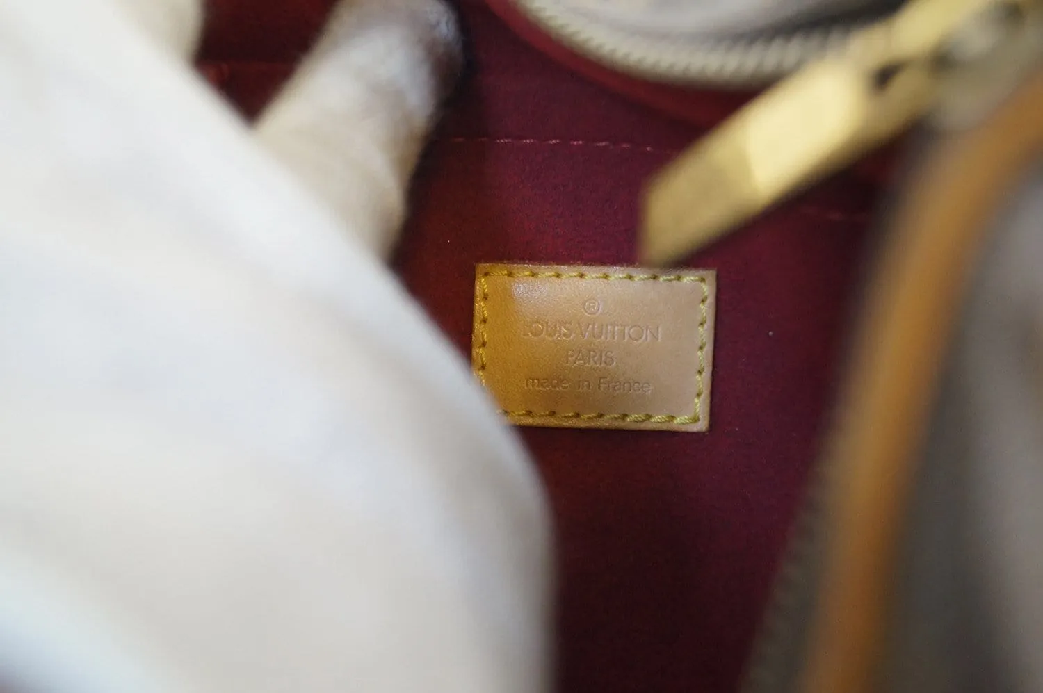 LOUIS VUITTON Monogram Croissant MM Shoulder Bag