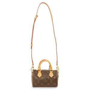 Louis  Vuitton Monogram Nano Speedy