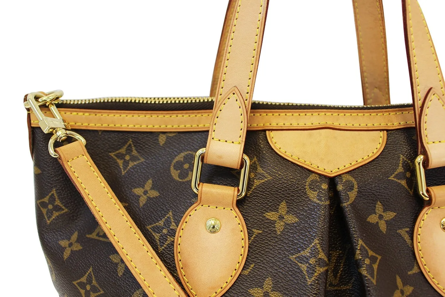 LOUIS VUITTON Monogram Palermo PM Tote Shoulder Bag