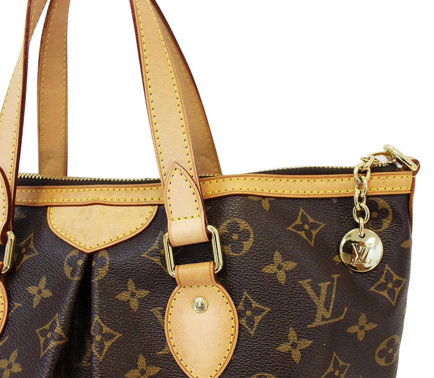 LOUIS VUITTON Monogram Palermo PM Tote Shoulder Bag