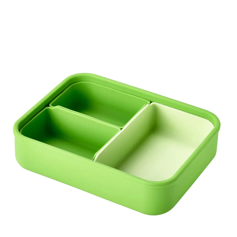 LunchBots Platinum Silicone Large Build-A-Bento - Sea Turtle