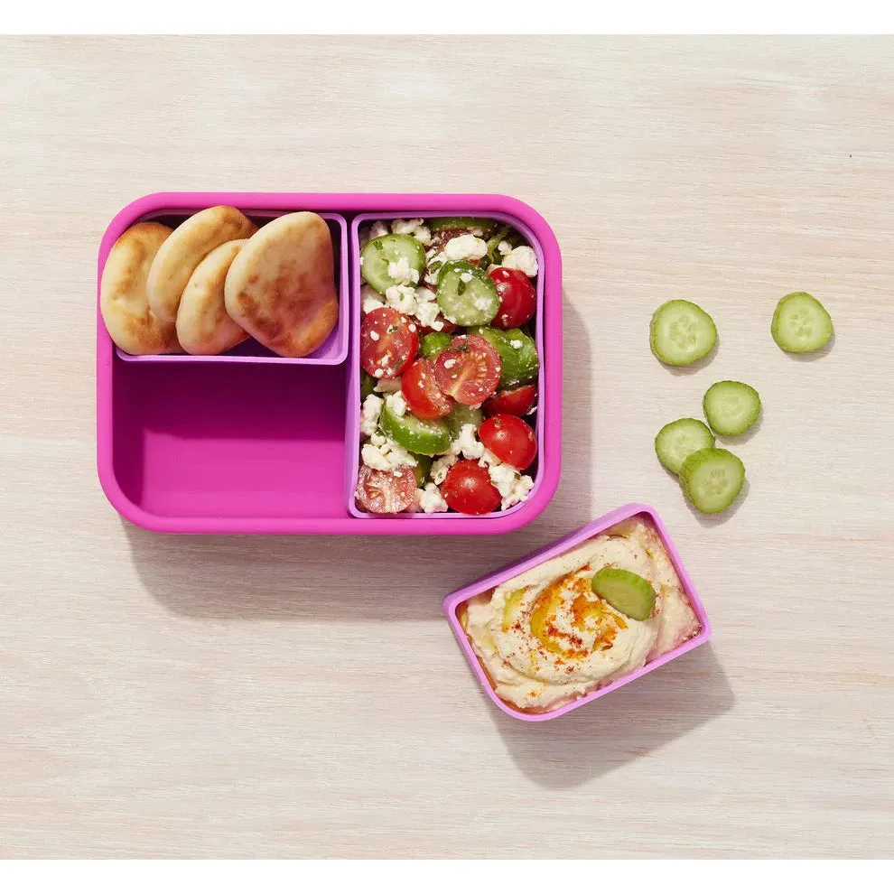LunchBots Platinum Silicone Medium Build-A-Bento - Reef