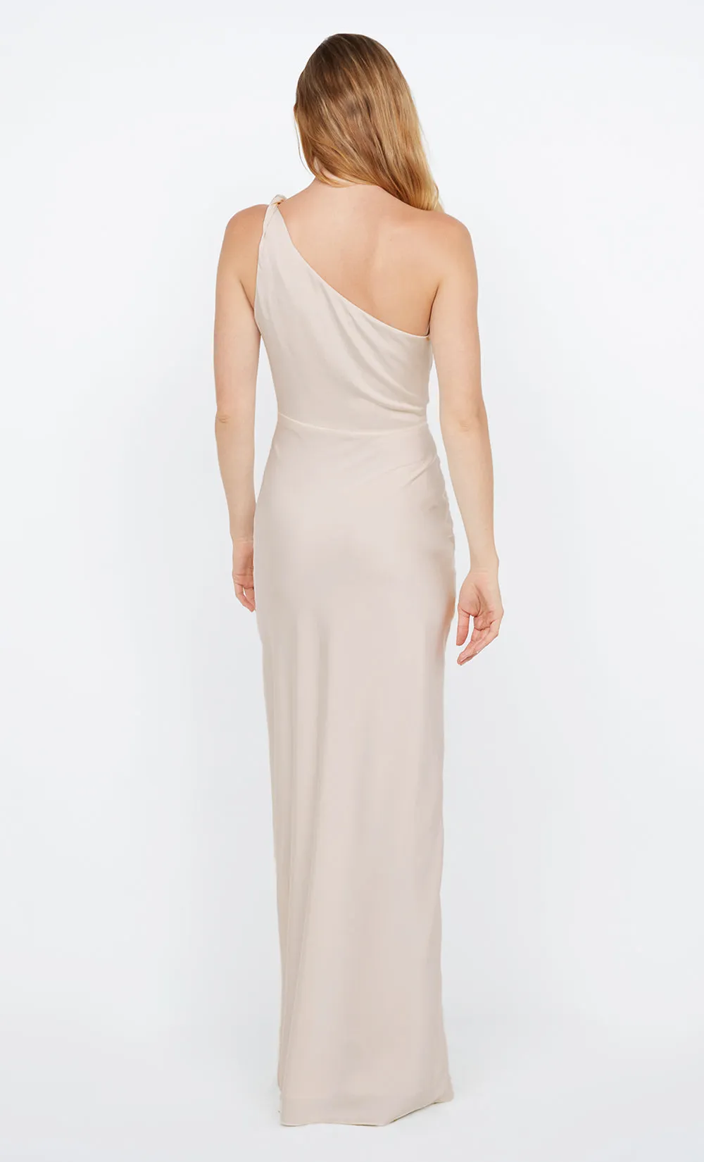 LUNETTA ASYM DRESS - SAND