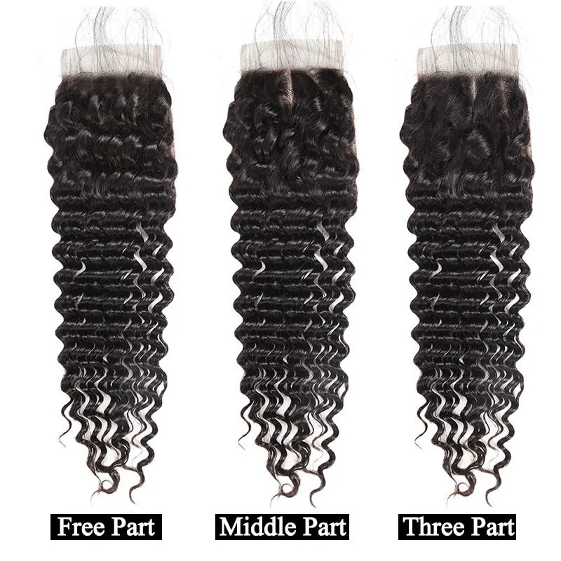 Malaysian Exotic Wave 4"x4" Lace Closure
