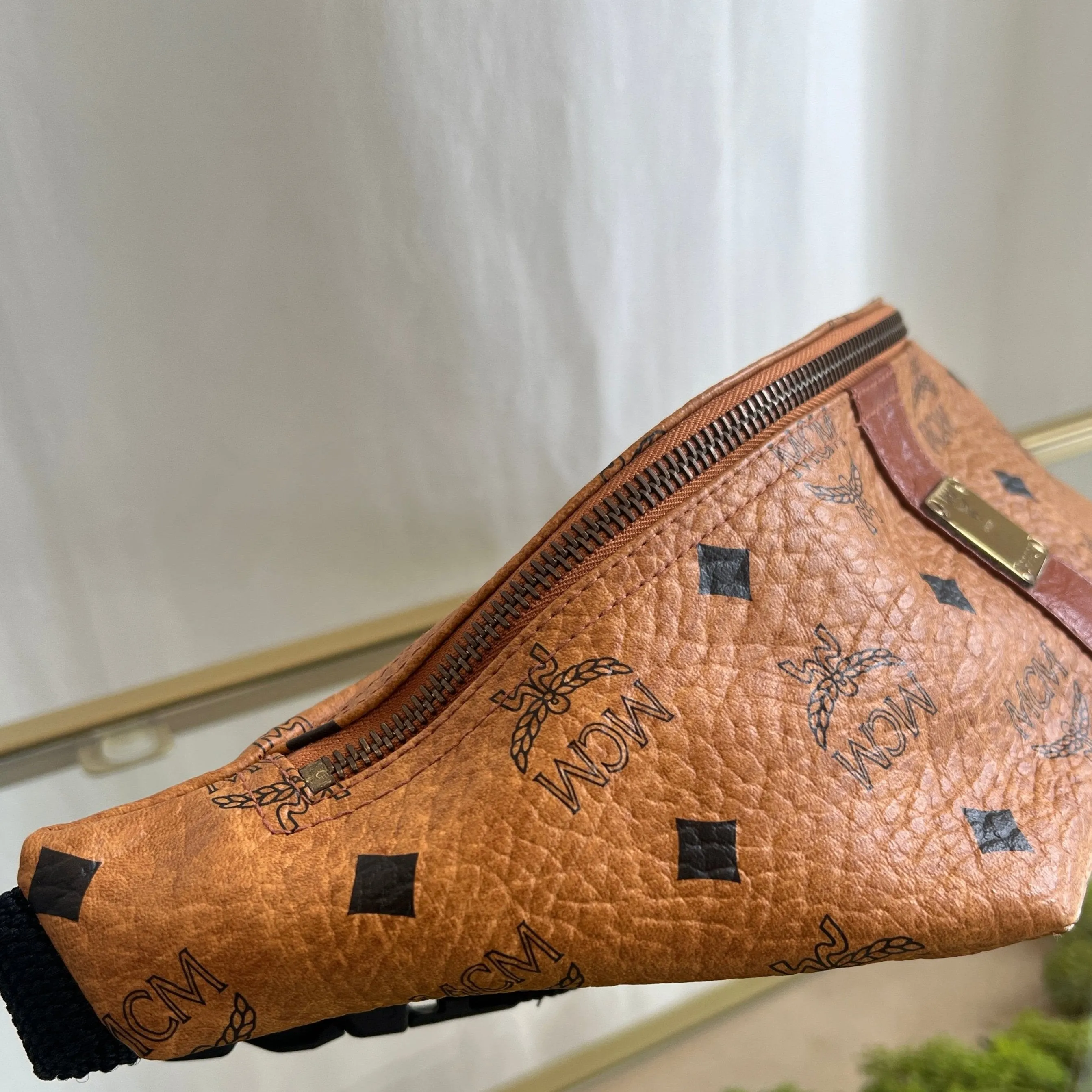 MCM Visetos Belt Bag