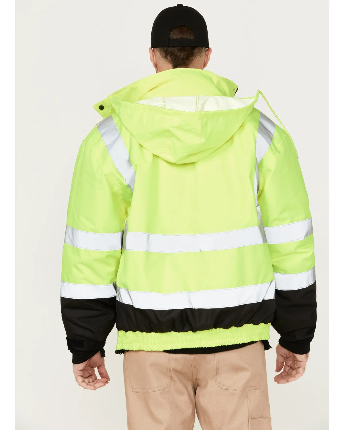 Men's 3-in-1 High Visibility Bomber Jacket - Big