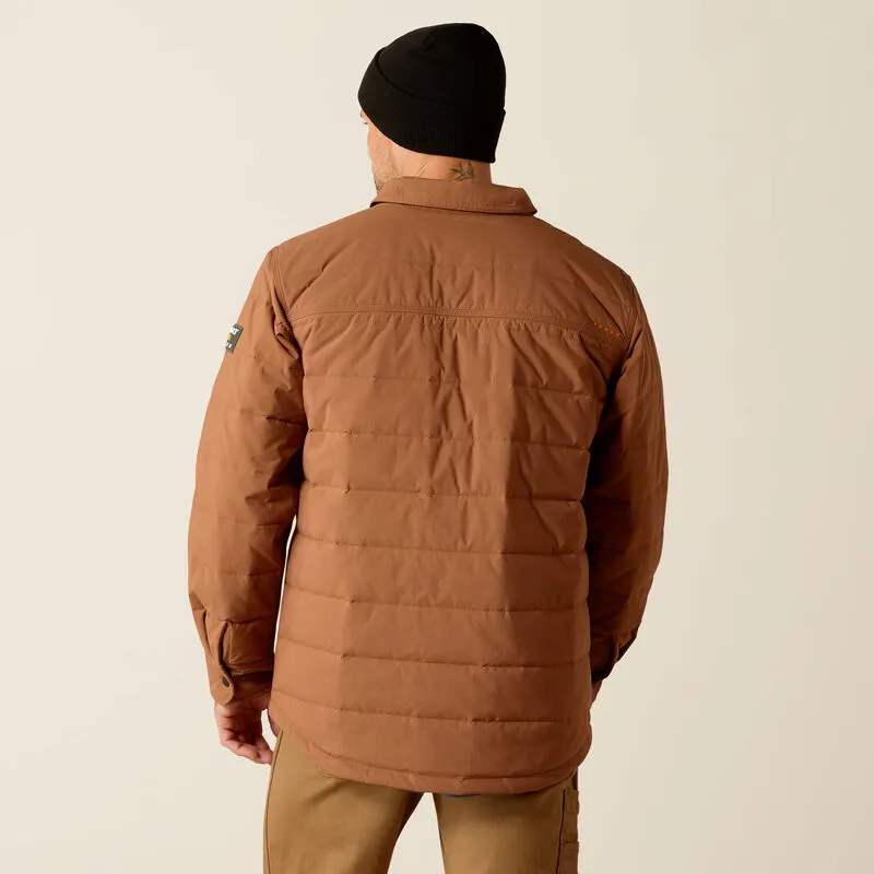 Men's Ariat Rebar Cordura Ripstop Insulated Shirt Jacket