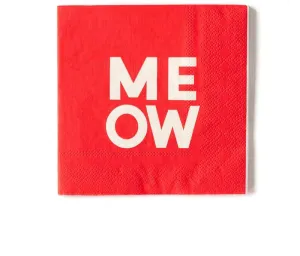 MEOW Cocktail Napkins