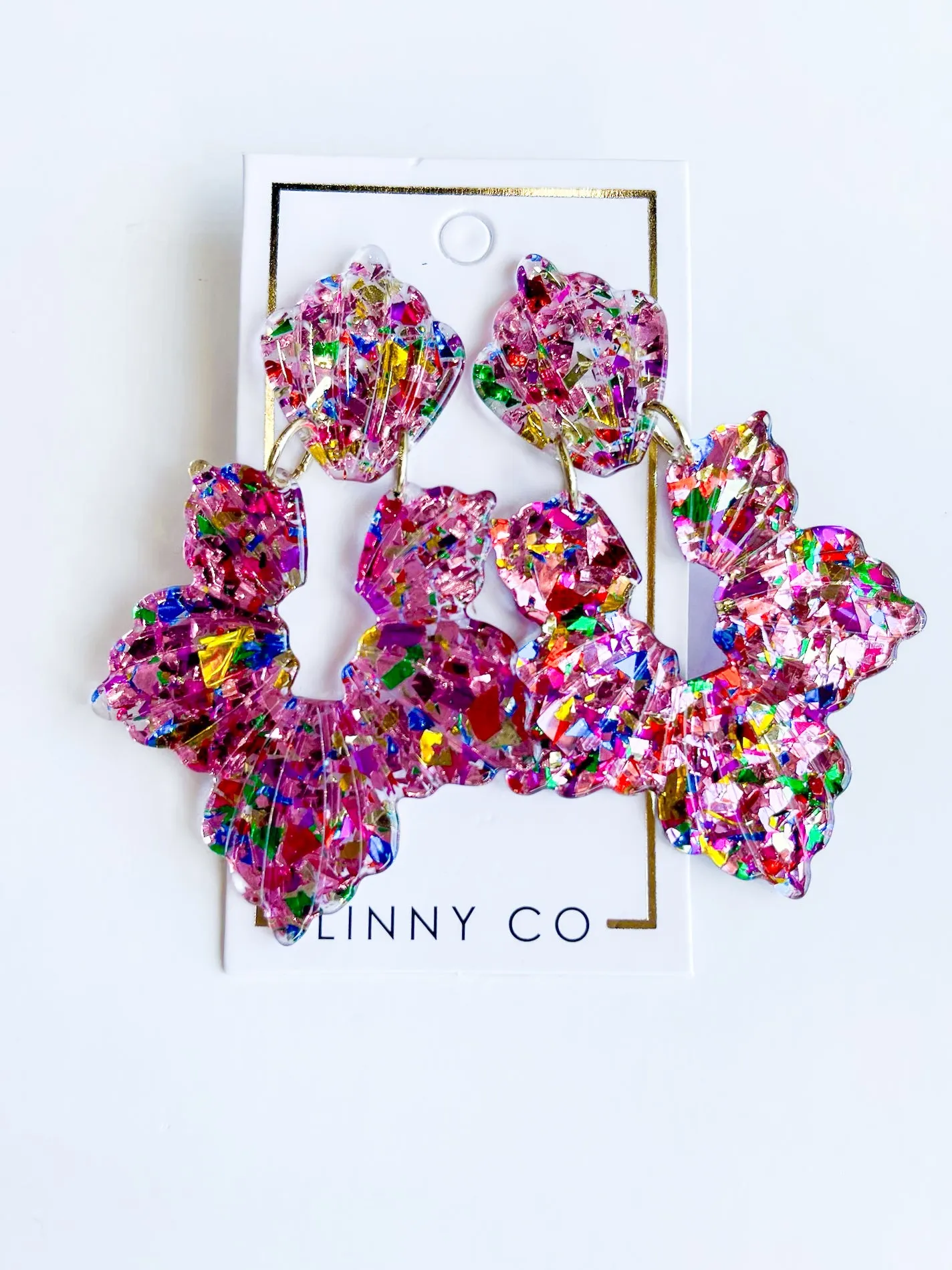 Michelle Confetti Earring