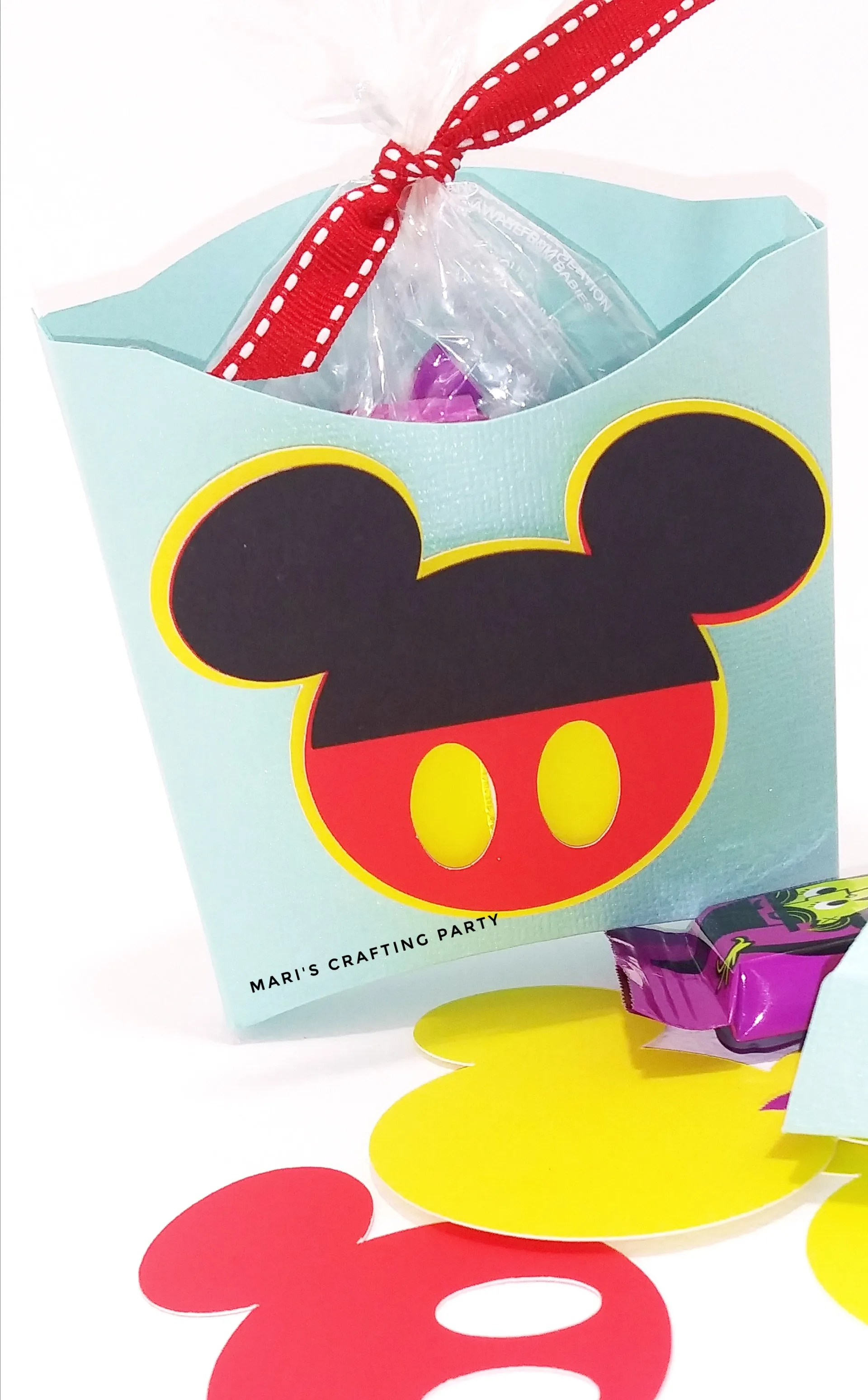 Mickey Mouse Themed Fry Box / 10 pcs.