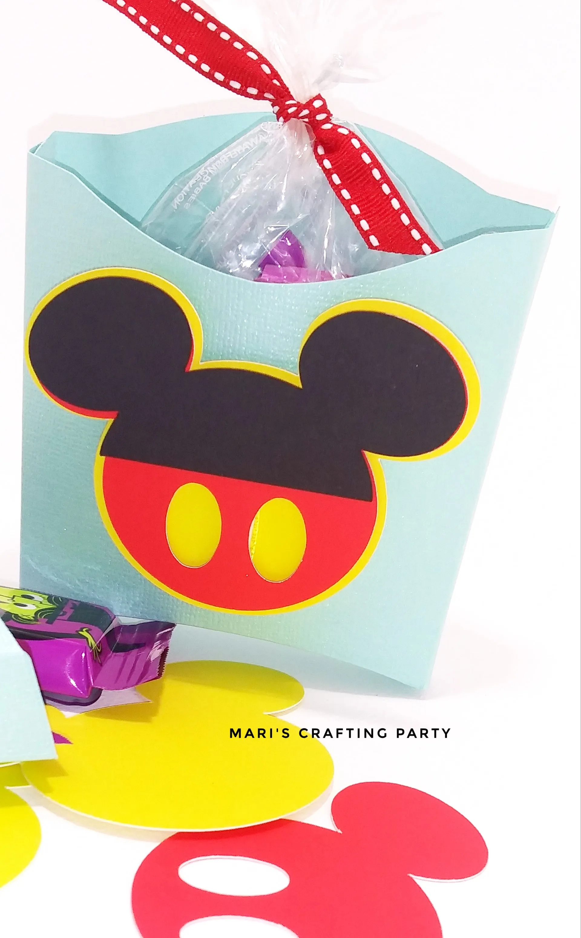 Mickey Mouse Themed Fry Box / 10 pcs.