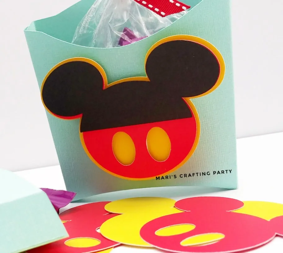 Mickey Mouse Themed Fry Box / 10 pcs.