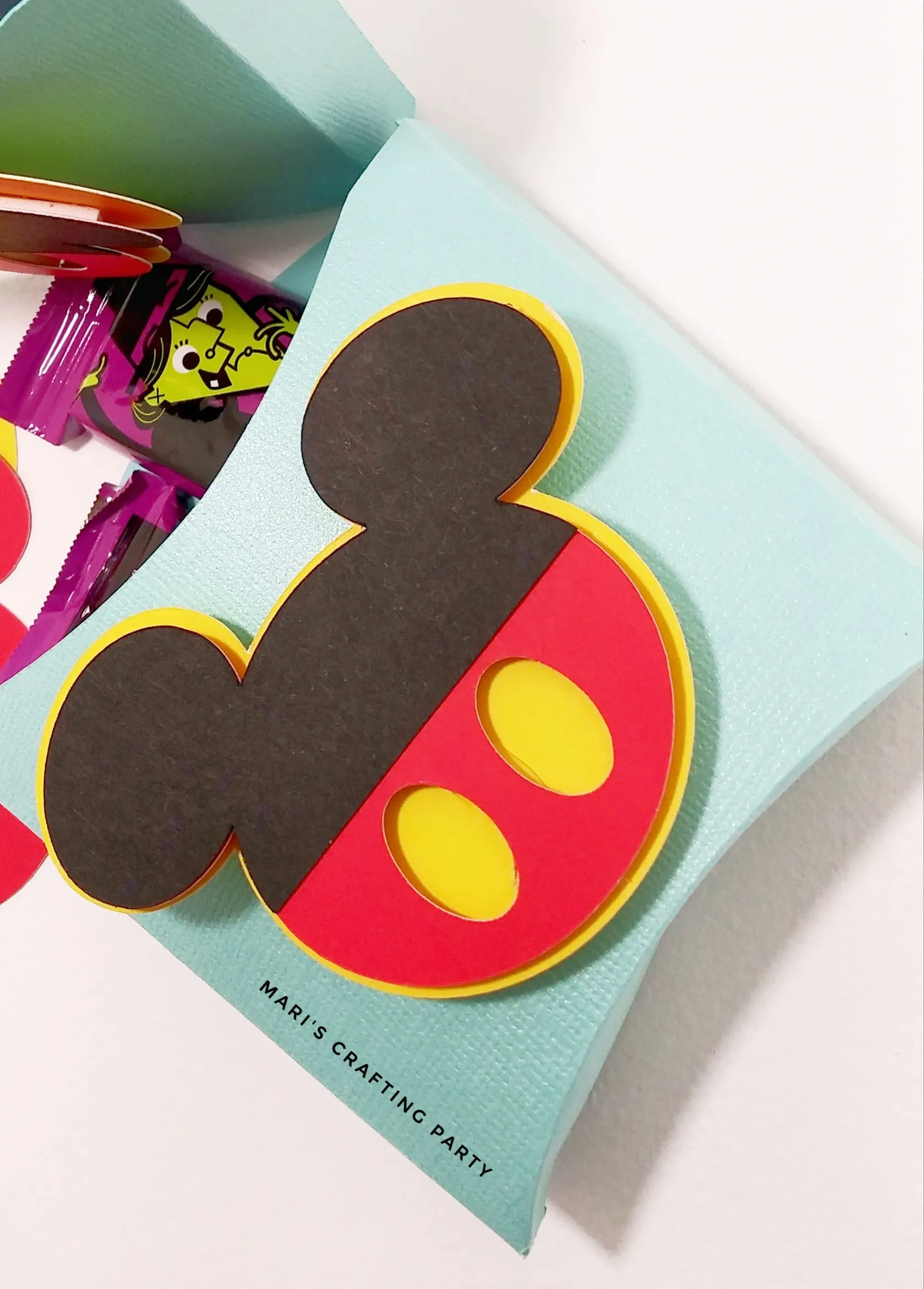 Mickey Mouse Themed Fry Box / 10 pcs.