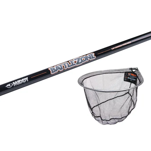 MIDDY Landing Net & Handle Combo: Coarse Tele (2m   18")