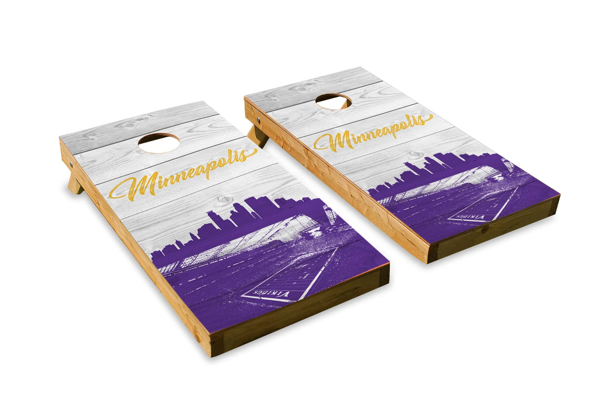 Minneapolis Stadium Skyline