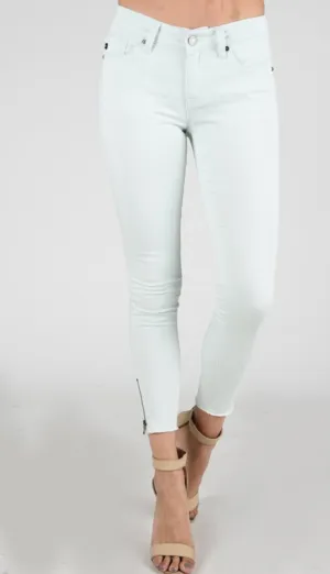 Mint Ankle Length Skinny Jean