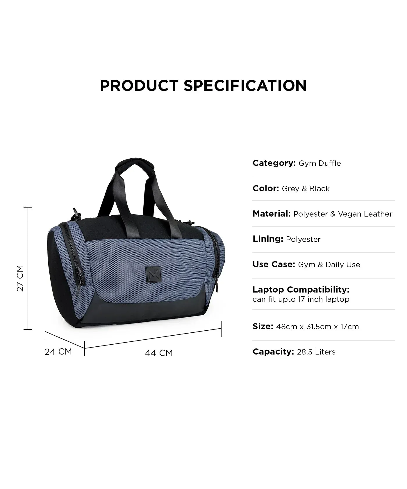 Mohawk Aviator Gym Duffle