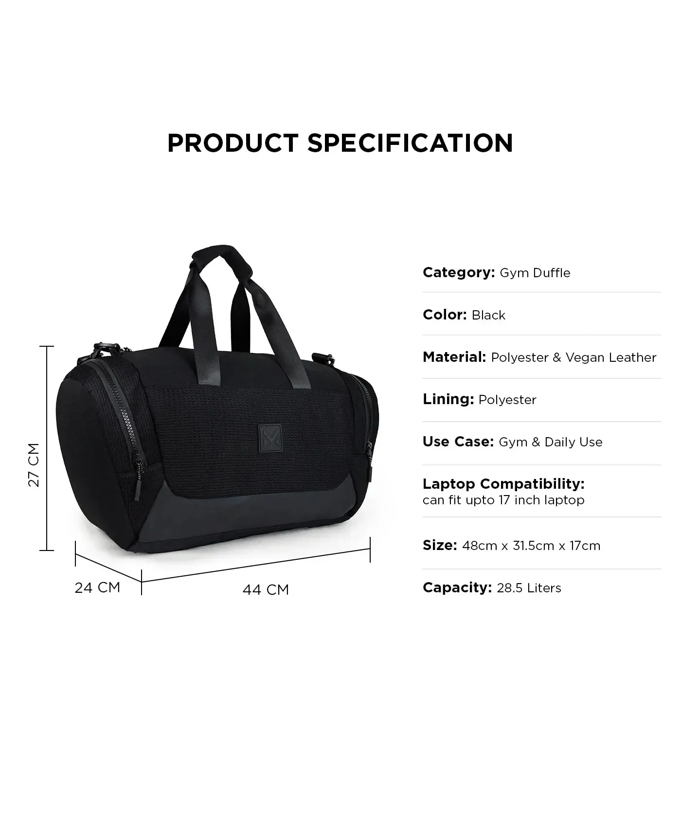 Mohawk AVIATOR Unisex Duffle Bag