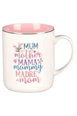 Mom White Ceramic Mug