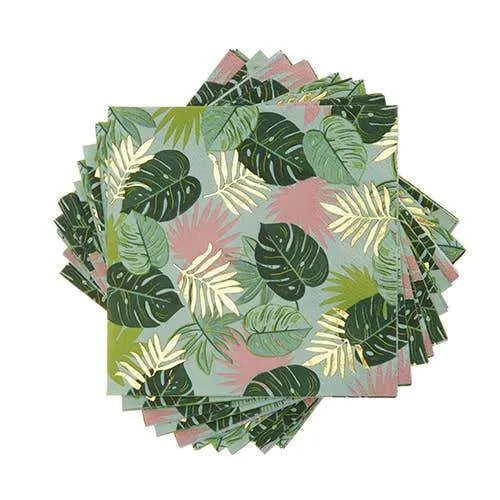 Monstera Cocktail Napkins