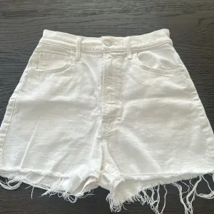 MOTHER high waisted tunnel vision cuff ray short