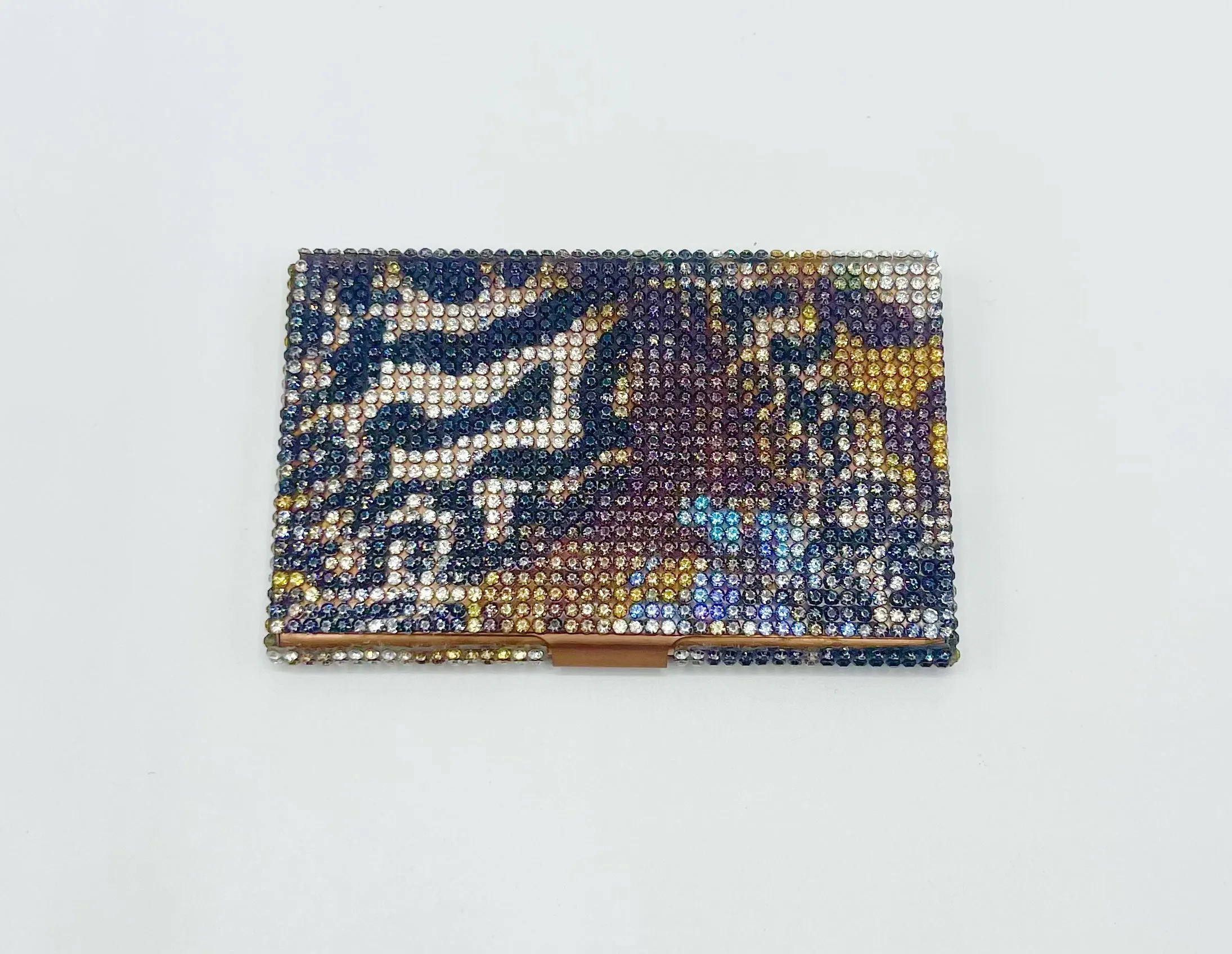 Multicolored Animal Instincts Card Holder