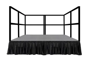 MyStage 8' x 8' Portable Stage Bundle