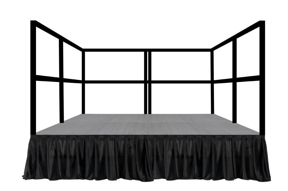MyStage 8' x 8' Portable Stage Bundle