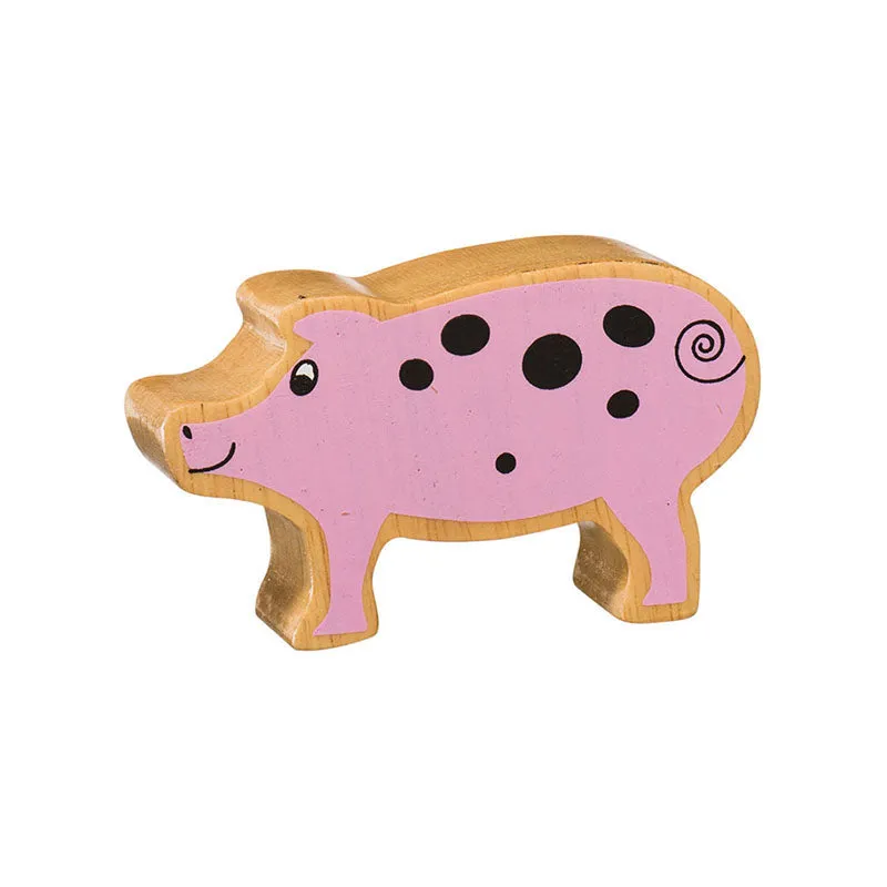 Natural pink piglet