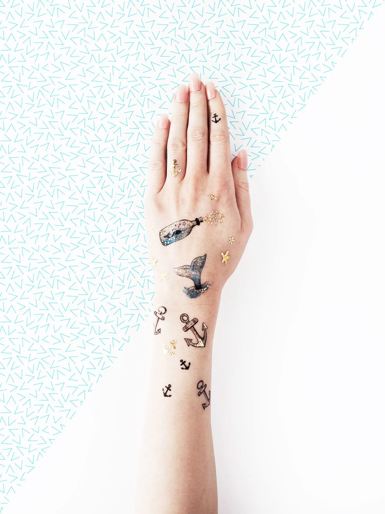 Nautical Temporary Tattoo