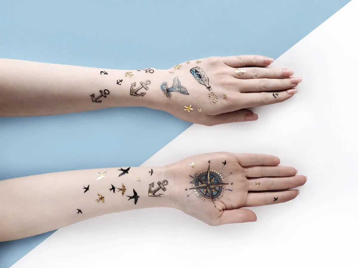 Nautical Temporary Tattoo