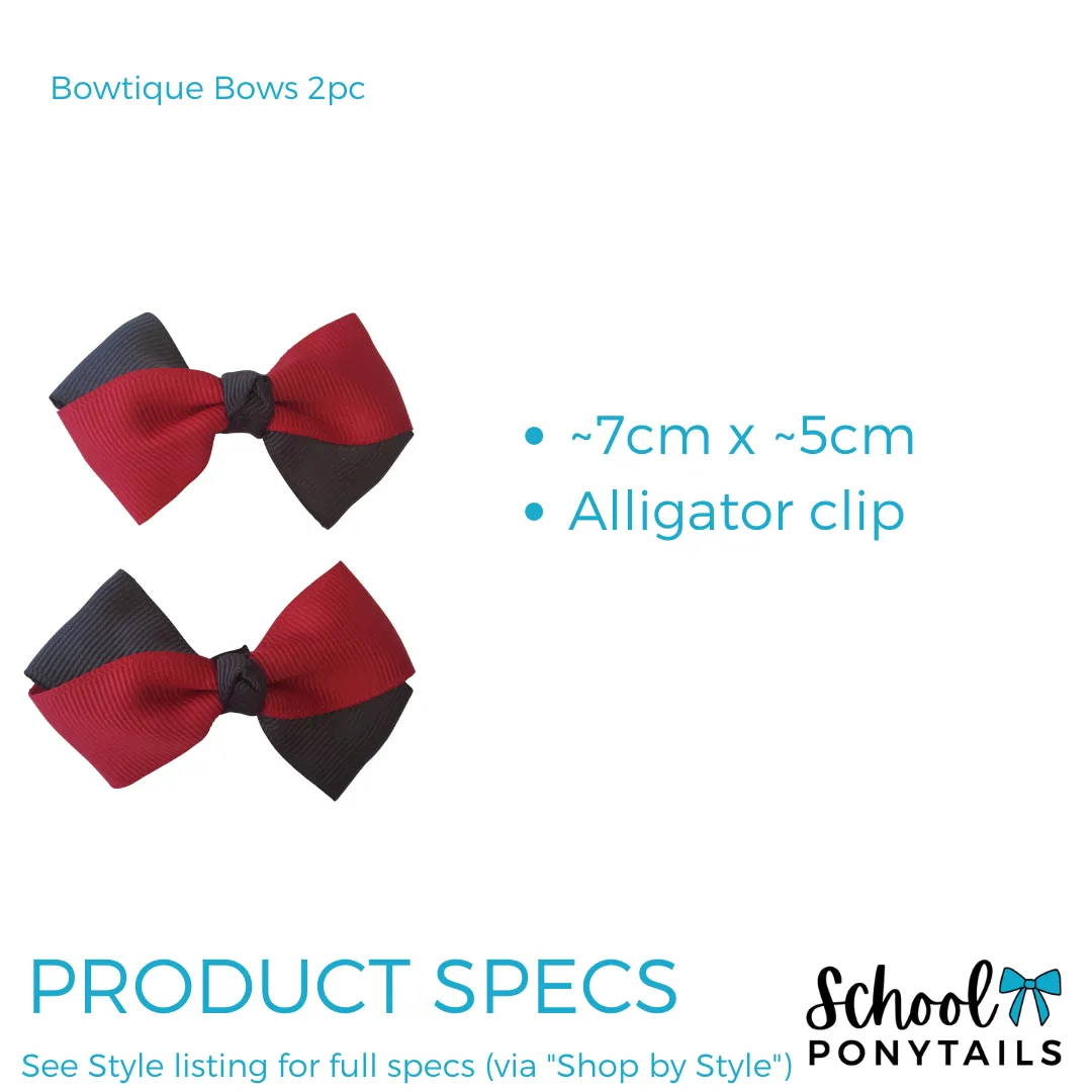 Navy & Red & White Hair Accessories