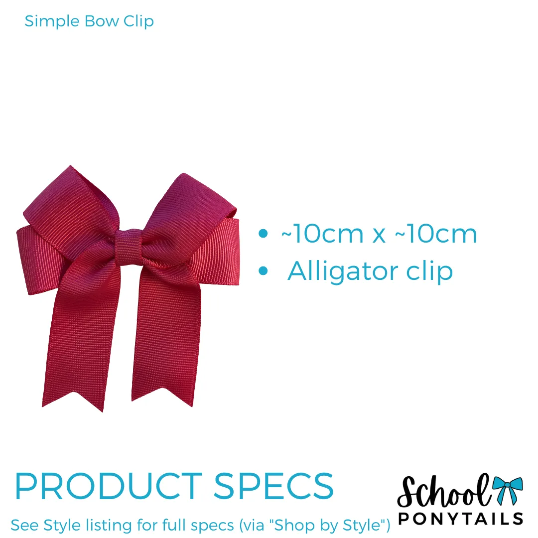Navy & Red & White Hair Accessories